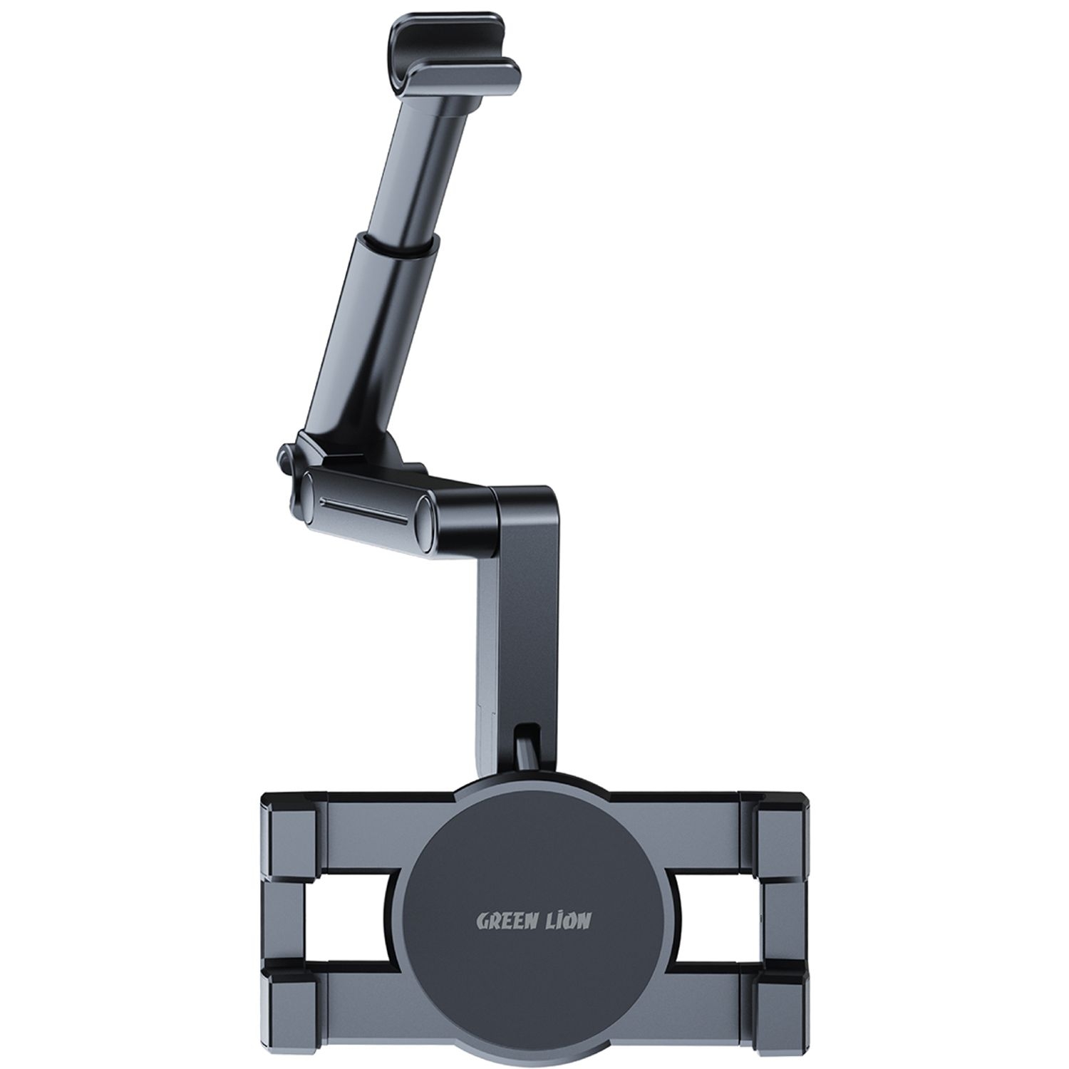 Green Lion  Headrest Mount Tablet and  Phone Holder - Black