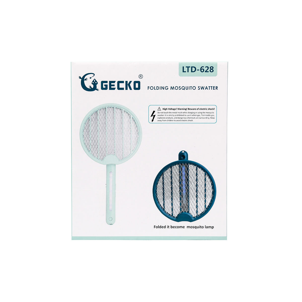 Gecko LTD-628 Folding Mosquito Swatter