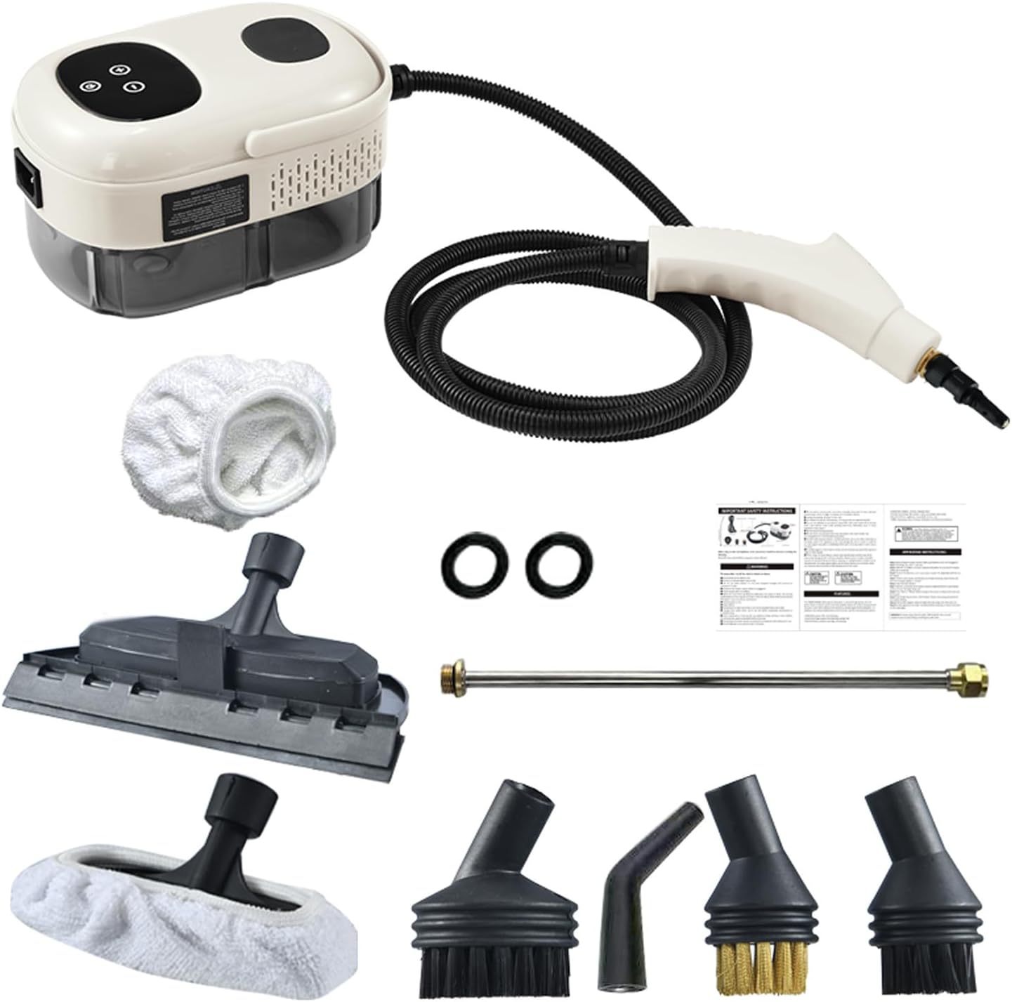 Steam Cleaner, 2500W High-Temperature High-Pressure Steam