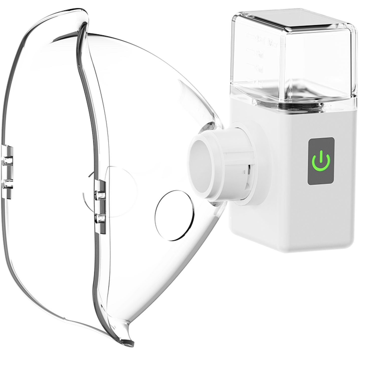 Green Lion Mini Nebulizer - White