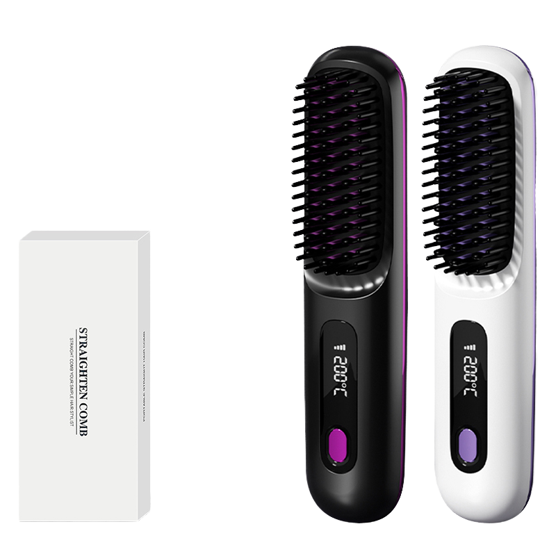 Portable Hair Straightening Brush