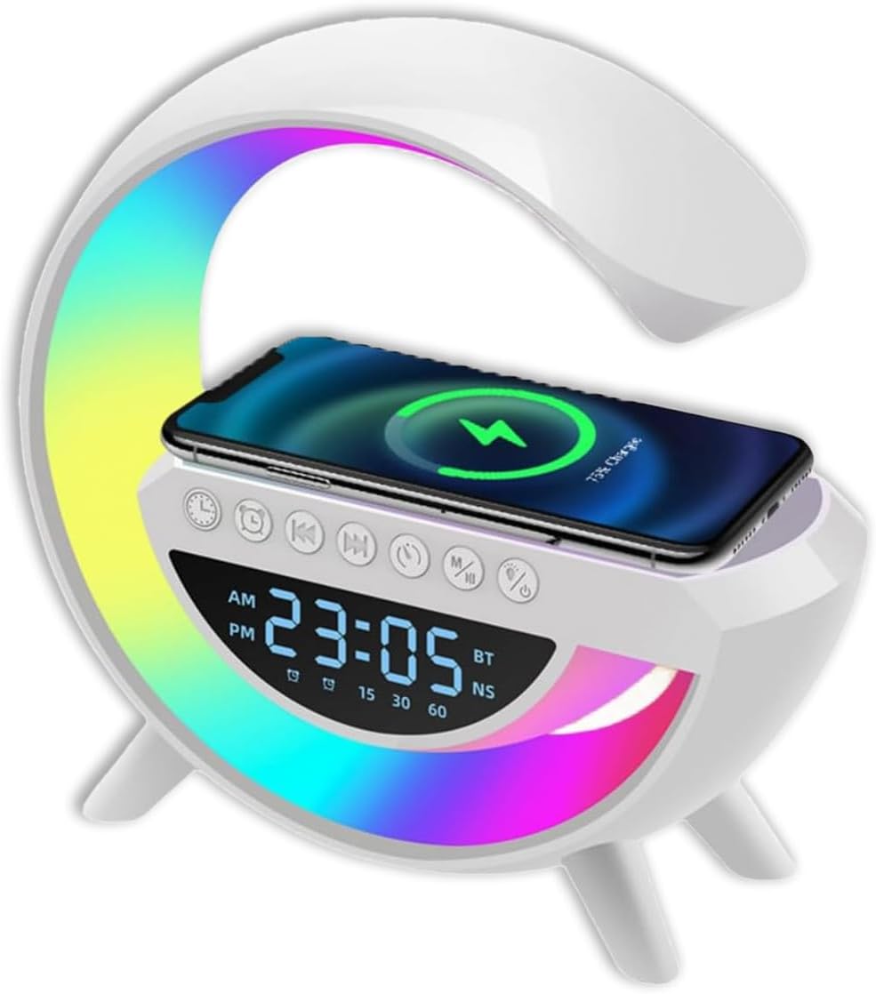 led wirless charging speaker