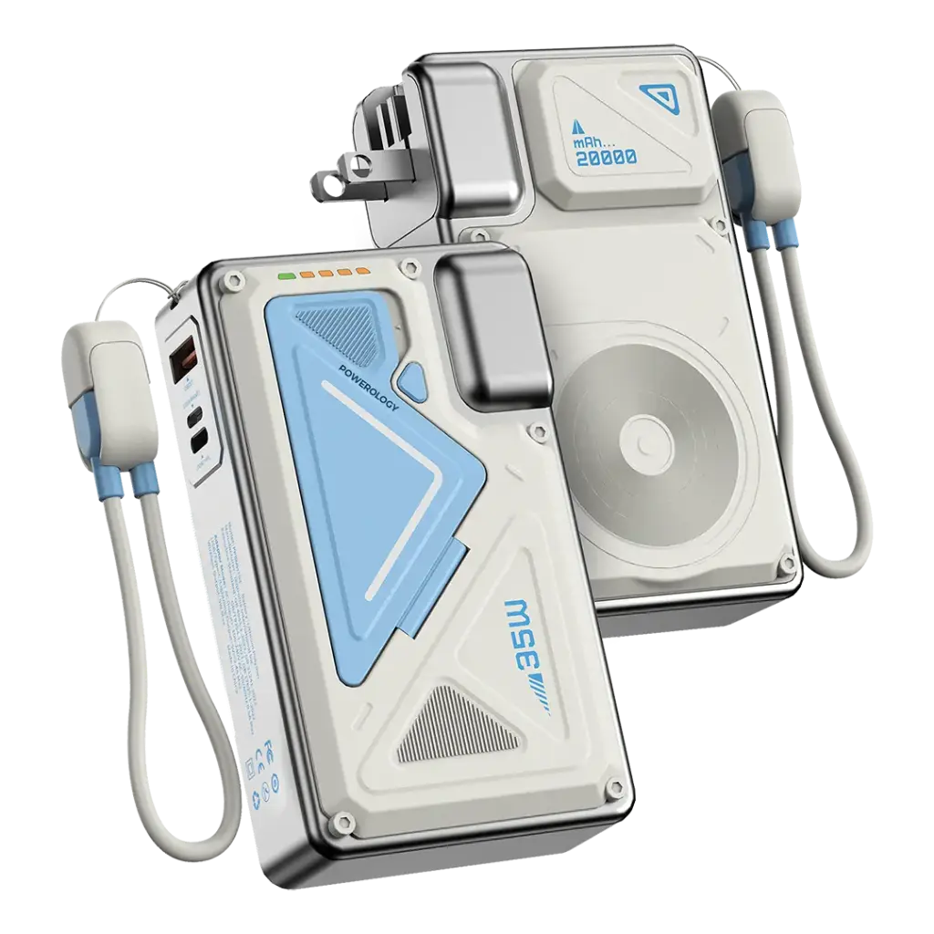 Powerology Wall Charger MagSafe Power Bank 20000mAh